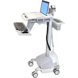 Ergotron StyleView EMR Cart with LCD Pivot, SLA Powered