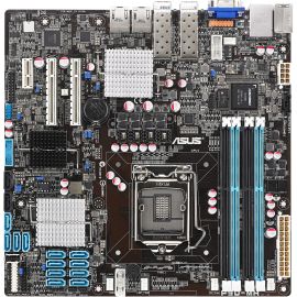 Asus P9D-MH/SAS/10G-DUAL Server Motherboard - Intel C224 Chipset - Socket H3 LGA-1150 - Micro ATX