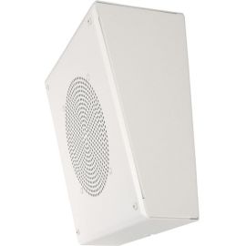 SLANTED,SQUARE,WALL MOUNT,8C5PAX LOUDSPEAKER,TBLU-5W-25/70V TRANSFORMER,WHITE P