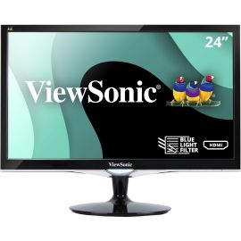 ViewSonic VX2452MH 24 Inch 2ms 60Hz 1080p Gaming Monitor with HDMI DVI and VGA inputs