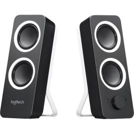 Logitech Multimedia Speakers Z200 with Stereo Sound for Multiple Devices (Midnight Black)