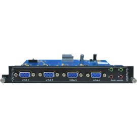 4-OUTPUT VGA CARD FOR MODULAR MATRIX