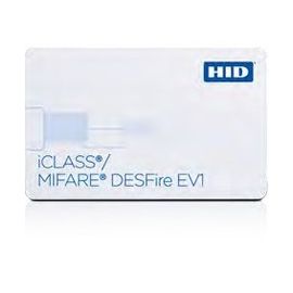 COMPST ICLASS 32K DESFIRE EV1 8K EMB CONFIG ICLASS F/B GLOSSY