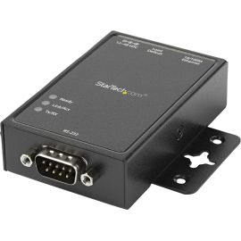 StarTech.com 1 Port RS232 Serial to IP Ethernet Converter / Device Server - Aluminum