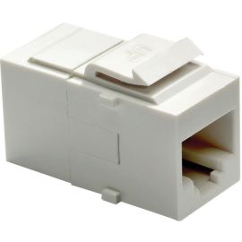 RJ45 CAT 6 KEYSTONE INSERT WH, PURCHASE IN INCREMENTS OF 4