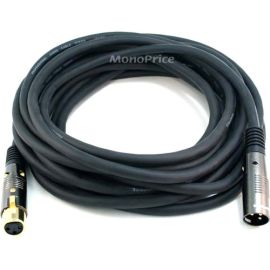 XLR M TO XLR F 16AWG CABLE 25FT