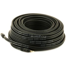 MONOPRICE 75FT PREMIUM 3.5MM STEREO MALE TO 3.5MM STEREO MALE 22AWG CABLE (GOLD