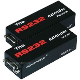 RS-232 EXTENDER OVER CAT 5E CABLE