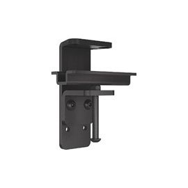 Chief Kontour Narrow-Gap Table Clamp - For Desk Mounts - Black