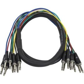 TS 1/4 (M/M) SNAKE CABLE 8 CHANNEL 2M