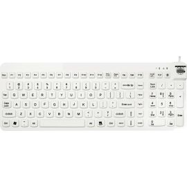 Man & Machine Premium Full Size Waterproof Disinfectable Keyboard