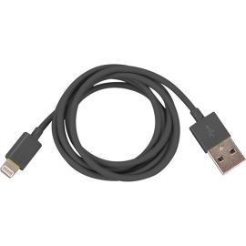 4FT APPLE CERTIFIED BLK LIGHTNING CABLE