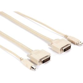 Black Box KVM CPU Cable - DVI-D, USB, Cable, 10-ft. (3.0-m)