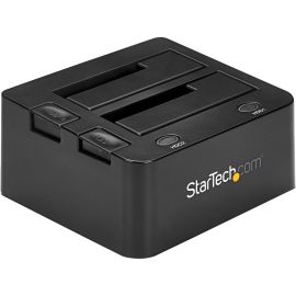 StarTech.com Dual-Bay USB 3.0 to SATA Hard Drive Docking Station, 2.5/3.5