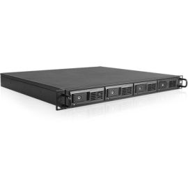 iStarUSA M-140-JB Drive Enclosure - 1U Rack-mountable - Black