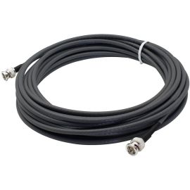 AddOn 6.6ft BNC (Male) to BNC (Male) Black Coaxial Simplex PVC Copper Patch Cable