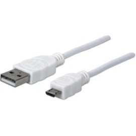 3.3 FT USB 2.0 CBL AM-MICRO BM WHT