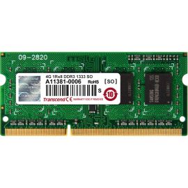 Transcend DDR3 1333 SO-DIMM 4GB 9-9-9 1Rx8