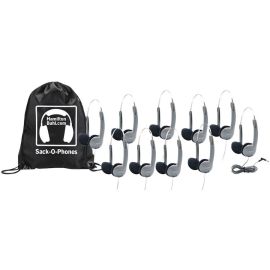 10 HA1A HEADSETS IN A BAG