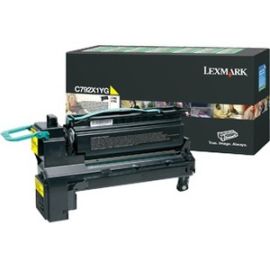 Lexmark Original Laser Toner Cartridge - Yellow Pack