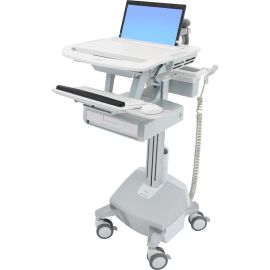 Ergotron StyleView Laptop Cart, LiFe Powered, 1 Drawer