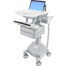 Ergotron StyleView Laptop Cart, LiFe Powered, 6 Drawers