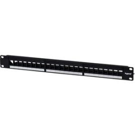 24-PORT BLANK KEYSTONE PATCH PANEL