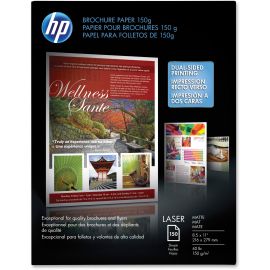 HP BROCHURE LASER PAPER,MATTE,150 SHT,LE