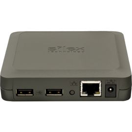 Silex USB Device Server, 2x USB 2.0, 10/100/1000 LAN, US Power Supply