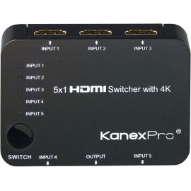 THE KANEXPRO 5X1 HDMI SWITCHER IS A COMP