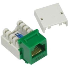 CAT.6 RJ-45 KEYSTONE JACK IS 8-POSITION 8-CONDUCTOR (8P8C) AND DESIGNED FOR COMP