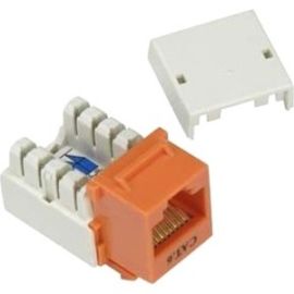 CAT.6 RJ-45 KEYSTONE JACK IS 8-POSITION 8-CONDUCTOR (8P8C) AND DESIGNED FOR COMP