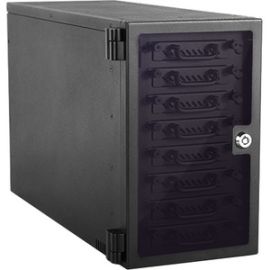 RAIDage EAGE8402TG-ES Drive Enclosure - eSATA Host Interface Tower - Black