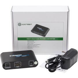 VGA + 3.5MM AUDIO TO HDMI CONVERTER