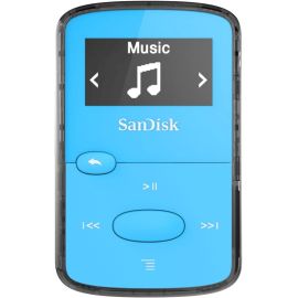 SanDisk SDMX26-008G-G46B 8 GB Flash MP3 Player - Blue