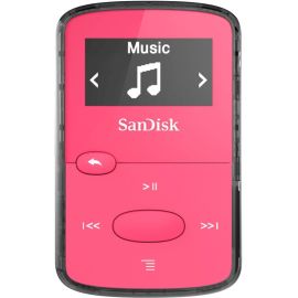 SanDisk Clip Jam SDMX26-008G-G46P 8 GB Flash MP3 Player - Pink