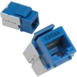 CAT6A UTP KEYSTONE JACK (BLUE)