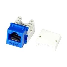 CAT5E KEYSTONE JACK 110 TYPE BLUE