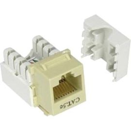 CAT5E KEYSTONE JACK 110 TYPE IVORY