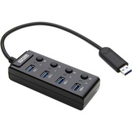 DYCONN PORTABLE 4 PORT USB3 HUB