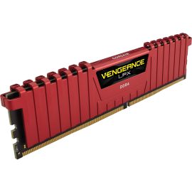 Corsair Vengeance LPX 8GB (1x8GB) DDR4 DRAM 2666MHz C16 Memory Kit - Red