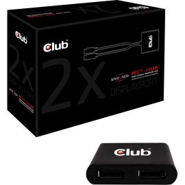 Club 3D Multi Stream Transport (MST) Hub DisplayPort 1-2