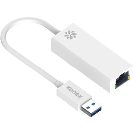 THE KANEX USB 3.0 TO GIGABIT ETHERNET ADAPTER ADDS A GIGABIT ETHERNET PORT TO YO