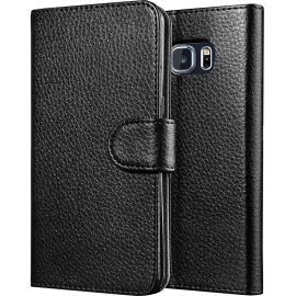 GALAXY S6 EDGE+ WALLET CASE - BLACK