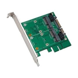 3.5IN SATAIII TO DUAL MSATA RAID ADAPTER