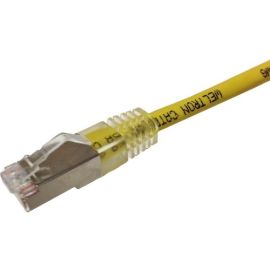 20 CAT6A FTP BOOTED PATCH CABLE WELTRON PATCH YELLOW