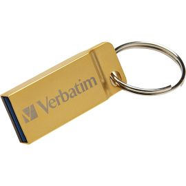 Verbatim 32GB Metal Executive USB 3.0 Flash Drive - Gold