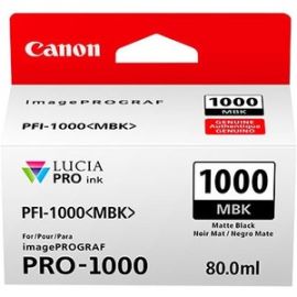 Canon LUCIA PRO PFI-1000MBK Original Inkjet Ink Cartridge - Matte Black Pack