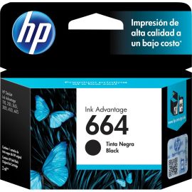 HP 664 BLACK INK CARTRIDGE LATIN AMERICA