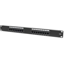 16 PORT CAT6 PATCH PANEL